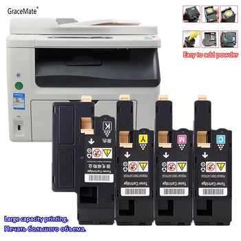 Картриджи с тонером для Лазерного принтера GraceMate C1660 Color Full Cartridge Status Совместимы с Dell 1660 C1660W C1660CN C1660CNW