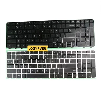 Клавиатура для ноутбука HP Pavilion Envy m6 m6-1000 m6-1100 6-1088 m6-1200 PK130U92B06 Американский Английский Черный Серебристый с Рамкой с подсветкой