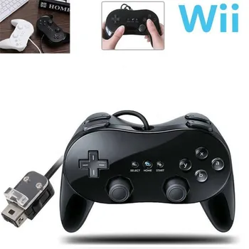 Классическая панель игрового контроллера, консольный джойстик для Nintendo Wii Второго поколения, Классический проводной игровой контроллер, игровая панель дистанционного управления