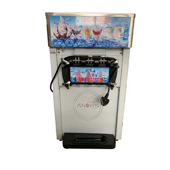 Коммерческая машина для производства мороженого, молочно-фруктовый автомат для продажи мороженого из нержавеющей стали