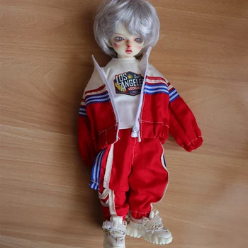 Комплект одежды для куклы BJD подходит для спортивной школьной формы 1/4 1/6 размера bjd на каждый день 1/4 комплект одежды аксессуары для куклы (три точки)