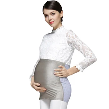 Костюм для защиты от радиации Four seasons, одежда для беременных, одежда для защиты шин из серебристого волокна в пупке от радиации