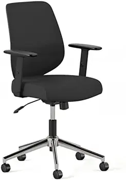 Кресло - Устойчивое и стильное сетчатое компьютерное офисное кресло с поворотным механизмом, упором для поясницы и регулируемыми подлокотниками - Удобное сиденье