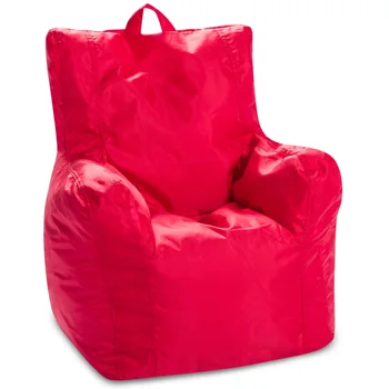Кресло-мешок Posh Creations Pasadena, детское, 1,8 фута, Красные стулья для спальни