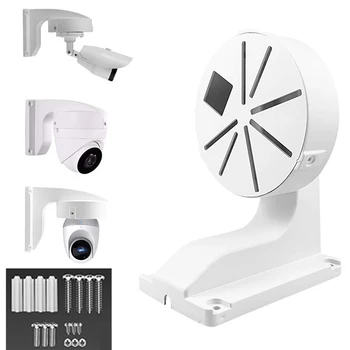 Кронштейн для крепления камеры видеонаблюдения ABS для внутреннего и наружного монтажа на стену L-образный кронштейн для установки купольной IP-камеры видеонаблюдения