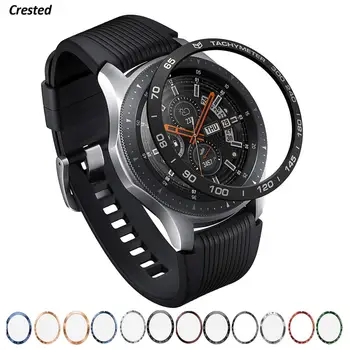 Металлический корпус Безель для Samsung Galaxy Watch 46 мм/42 мм/45 мм/41 мм/GearS3 Frontier Smartwatch Чехол Спортивный Клейкий Бампер Кольцо