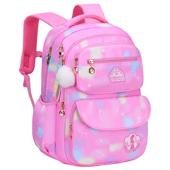 Милые Школьные сумки для девочек, Детский рюкзак для начальной школы, ранец, детская сумка для книг, школьный рюкзак Принцессы, Mochila Infantil, 2 предмета
