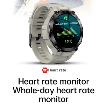 Мужские смарт-часы с GPS-трекером IP68, водонепроницаемые часы с большой батареей, спортивные умные часы на открытом воздухе для мужчин и женщин для IOS Android