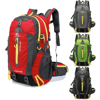 Мужской 40-литровый Походный Рюкзак, Дорожная сумка, Альпинистский рюкзак Большой Емкости, Походный рюкзак, Спортивные сумки на плечо для альпинизма на открытом воздухе