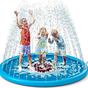 Надувной летний коврик для разбрызгивания воды на открытом воздухе, игрушки для детей, водные игрушки, Коврик для распыления воды, игрушки, игры для детской игровой площадки