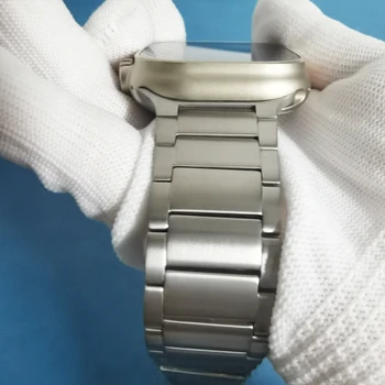 Настоящий титановый ремешок для Apple Watch Ultra 49 мм, легкий 55 г, ремешок для iWatch 8 7 6 5 4 SE, титановый браслет с коробкой