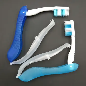 Новая Гигиеническая Портативная одноразовая Складная зубная щетка для Путешествий, Кемпинга, Пешего Туризма, Инструменты для чистки зубов