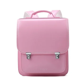 Новая детская школьная сумка в японском стиле для детей, ортопедический рюкзак, сумки для книг для школьников, детские сумки Randoseru из искусственной кожи