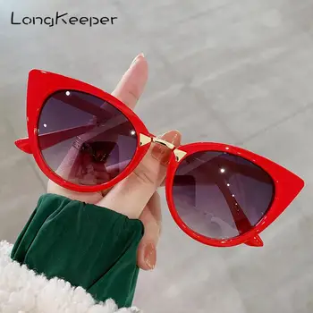 Новые модные солнцезащитные очки для женщин, винтажные солнцезащитные очки 