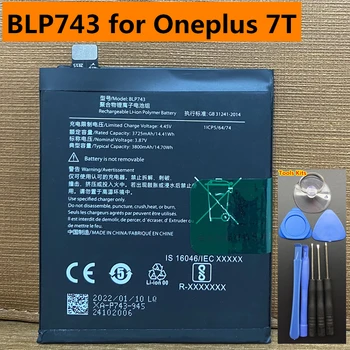 Новые оригинальные аккумуляторы высокой емкости BLP743 3800 мАч для Oneplus 7T One Plus 7T для мобильных телефонов
