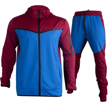 Новый Полный комплект мужской спортивной одежды, повседневная куртка на молнии с капюшоном, сшитый спортивный костюм, Одежда для альпинизма, 16 цветов, Размер