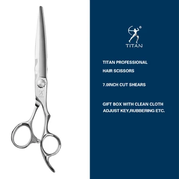 Ножницы для стрижки волос TITAN Парикмахерские ножницы Профессиональные парикмахерские ножницы Салонный инструмент ATS314 Сталь