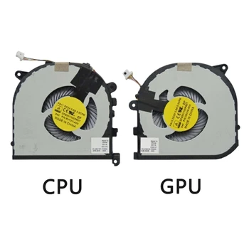 Ноутбук CPU GPU Охлаждающий Вентилятор для Dell 15 9550 5510 4Pin 4Wire 5V Ноутбук Радиатор DFS501105PR0T DFS501105PQ M76A