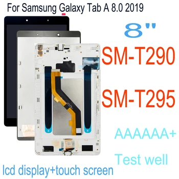Оригинальный 8-дюймовый ЖК-дисплей T290 для Samsung Galaxy Tab A 8,0 2019 SM-T290 SM-T295 T290 T295 ЖК-дисплей с сенсорным экраном и Цифровым Преобразователем в Сборе