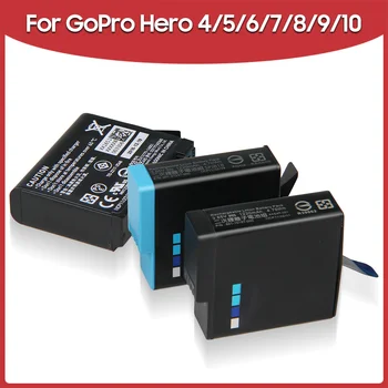 Оригинальный Сменный Аккумулятор Для спортивной камеры GoPro Hero 10 9 8 7 6 5 4 Hero 9 10 Hero 8 Hero 7 Hero 6 Hero 5 Hero 4