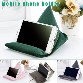 Подставка-подушка, держатель для мобильного телефона, Мягкая Переносная Подушка-мешок для ноутбука