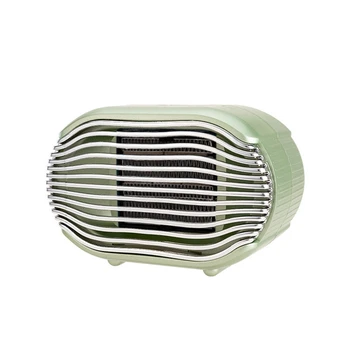 Портативный воздухонагреватель для МИНИ-обогревателя с защитой от перегрева, зеленый штекер ЕС