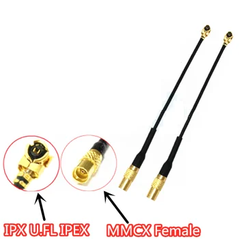 Разъем-розетка 1.13 IPX U.FL IPEX-MMCX Радиочастотный Коаксиальный кабель с перемычкой 1.13 мм