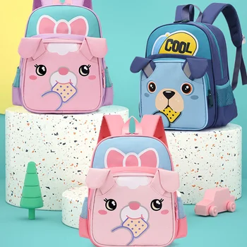 Рюкзак с милым медведем, сумка для начальной школы, детский сад, облегчающий защиту позвоночника, трендовый школьный рюкзак для отдыха и путешествий