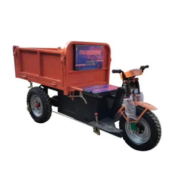 Самосвал с мини-гусеничным трактором хорошего качества для транспортировки пальмового сада