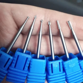 Сверло для ногтей из карбида вольфрама Фреза Для электронного маникюра Оборудование Для чистки кутикулы Аксессуары для педикюра Инструменты