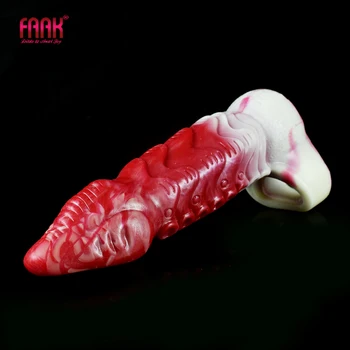 Силиконовый рукав для пениса FAAK, Искусственная оболочка из Осьминога, удлинитель пениса, секс-игрушки для мужчин с задержкой эякуляции