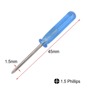 Синий 45 мм Мини 1.5 Phillips 2.0 Phillips Щелевая Отвертка 0.6 Y 0.8 Pentalobe Отвертка Ключ Электронный mainte 10000 шт./лот