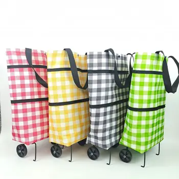 Складная сумка-тележка для покупок с колесиками, Многоразовая продуктовая сумка, органайзер для продуктов, сумка для овощей, женская дорожная сумка