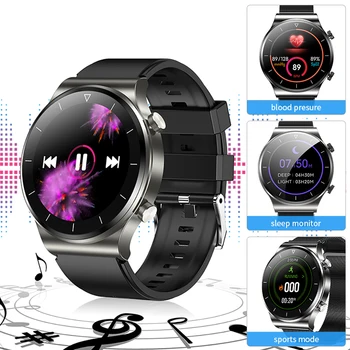 Смарт-часы Android Фитнес-браслет, трекер, умные часы, мужские часы для сердечного ритма, телефонный звонок, водонепроницаемые мужские наручные часы IP68