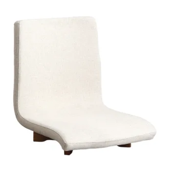 Современный вращающийся на 360 градусов напольный стул с поясничной поддержкой, Мебель для домашнего офиса в японском стиле, Татами Дзайсу, стул без ножек для сидения