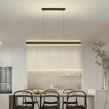 Современный светодиодный подвесной светильник, минимализм, подвесная лампа для обеденного стола, ресторана, кафе, бара, гостиной, домашнего декора, внутреннего освещения