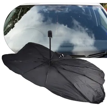 Солнцезащитный козырек для автомобиля, складной зонт для защиты от тепла и солнца, УФ-Теплоотражающий козырек, зонтик, 1 предмет, вращение на 360 °