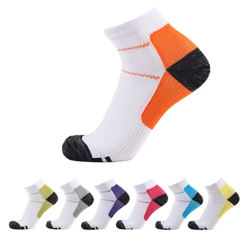 Спортивные носки до лодыжек Компрессионные носки из нейлонового материала Осенние новинки, подходящие для различных уличных сцен Баскетбол