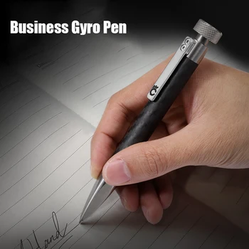 Тактическая ручка из Углеродного волокна EDC из нержавеющей Стали Многофункциональная Бизнес-ручка Gyro Pen