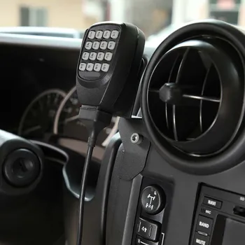 Углеродистая сталь Черного цвета для Hummer H2 2003-2007, автомобильный GPS навигатор для мобильного телефона, Держатель микрофона, Кронштейн для рации, Запчасти