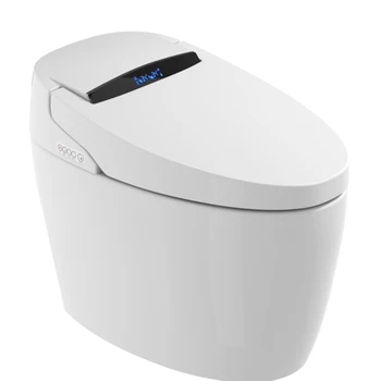 Умный Туалет Полуавтоматический Автоматический AI Voice Hip Cleaning Автоматическая Смывная Пена Брызгозащищенная