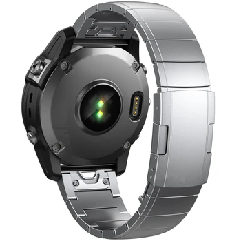 Универсальный быстроразъемный ремешок из титанового сплава 26 мм для Аксессуаров GARMIN FENIX 7X Smart Watch