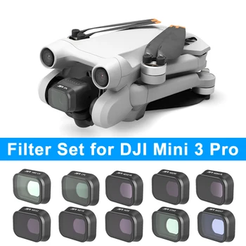 Фильтр для объектива DJI Mini 3 Pro Фильтры UV CPL ND Star Night NDPL Поляризатор Объективы для Фотоаппаратов DJI Mini 3 Pro Аксессуары для Дронов