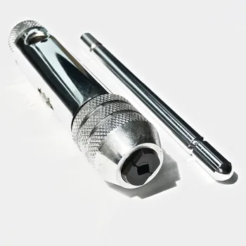 Цена продажи качества 1 шт. Регулируемый Гаечный ключ M3-8mm/M5-12mm с Т-образной ручкой с храповиком, Инструментальный Патрон M5-m12