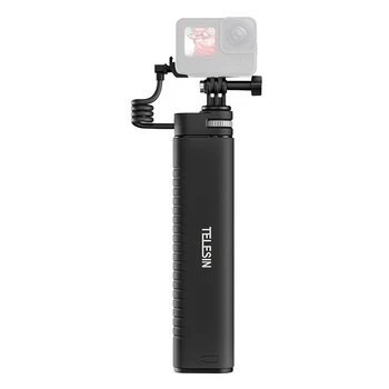 Штанга для зарядки с автоспуском TELESIN, 10000 мАч, Универсальный блок питания для экшн-спортивной камеры Gopro Insta360 для смартфона
