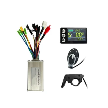 Электрический Скутер, Литиевая батарея, Модифицированный прибор с цветным экраном LCD-S866, контроллер 17A, Усилитель мощности, Замена набора дроссельной заслонки