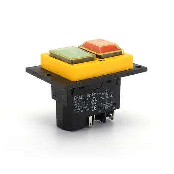 Электромагнитный выключатель DKLD YH02-A кнопка управления питанием аксессуары для станка для резки KJD17/YH02 защита от перегрузки