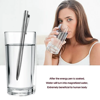 Энергетическая палочка с отрицательными ионами, ручка с наноэнергетикой, Ручка для активации молекул воды в щелочной воде