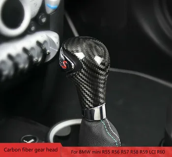 для BMW Mini Cooper R55 R56 R57 R58 R59 LCI R60 Крышка головки редуктора из углеродного волокна автомобильная головка редуктора из углеродного волокна модифицированная декоративная деталь