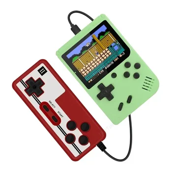 игровая консоль in 1video в стиле Ретро, портативная мини-игра, 3,0-дюймовый цветной ЖК-дисплей, Детский цветной игровой плеер, Встроенные 400 игр
